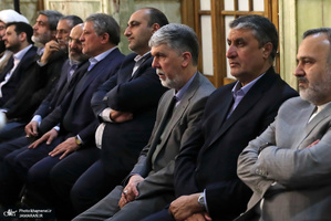 حضور و سخنرانی رهبر معظم انقلاب در اجتماع زائران و مجاوران حرم مطهر رضوی