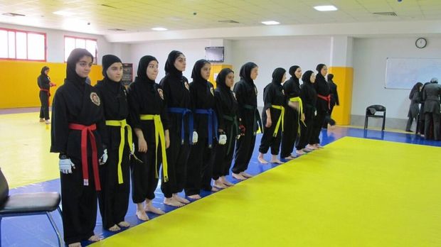 نخستین دوره مسابقات دفاع شخصی زنان استان تهران برگزار شد
