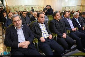 مراسم بزرگداشت حجت الاسلام و المسلمین قرهی در مسجد مسجد حجت بن الحسن(عج)