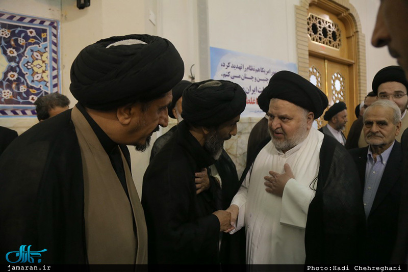 مراسم بزرگداشت حجت‌الاسلام و المسلمین سید مهدی طباطبایی(ره) در حرم مطهر حضرت معصومه(س)