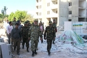 بازدید فرمانده نزاجا از روند ساخت منازل سازمانی تیپ ۲۹۲ زرهی دزفول