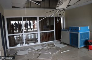 خسارت به دانشگاه علامه طباطبایی