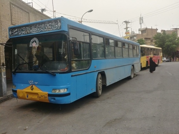 کرایه اتوبوس در دزفول افزایش یافت