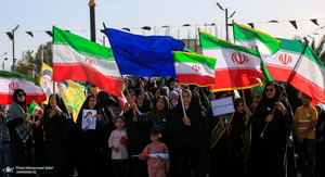 رزمایش «دختران جان‌فدای ایران» در فسا