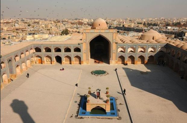 مرمت مسجد جامع اصفهان آغاز شد