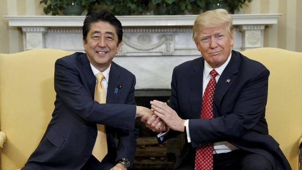 گزارش رسانه ژاپنی در مورد درخواست ترامپ از شینزو آبه درباره ایران