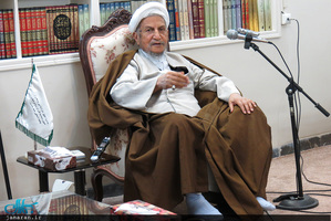 دیدار اعضای موسسه تنظیم و نشر آثار امام خمینی(س) نمایندگی قم با جمعی از مراجع و علما