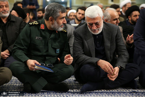 مراسم ترحیم و بزرگداشت آیت‌الله هاشمی شاهرودی(ره) با حضور رهبر معظم انقلاب