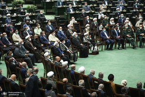 مراسم تحلیف حجت الاسلام و المسلمین رئیسی در مجلس شورای اسلامی
