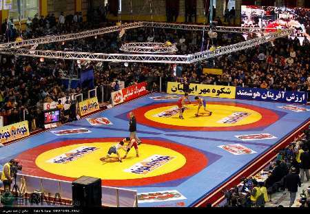  تیم های راه یافته به فینال لیگ کشتی مشخص شدند