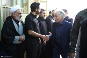 مراسم تشییع و اقامه نماز بر پیکر مرحوم جماعتی