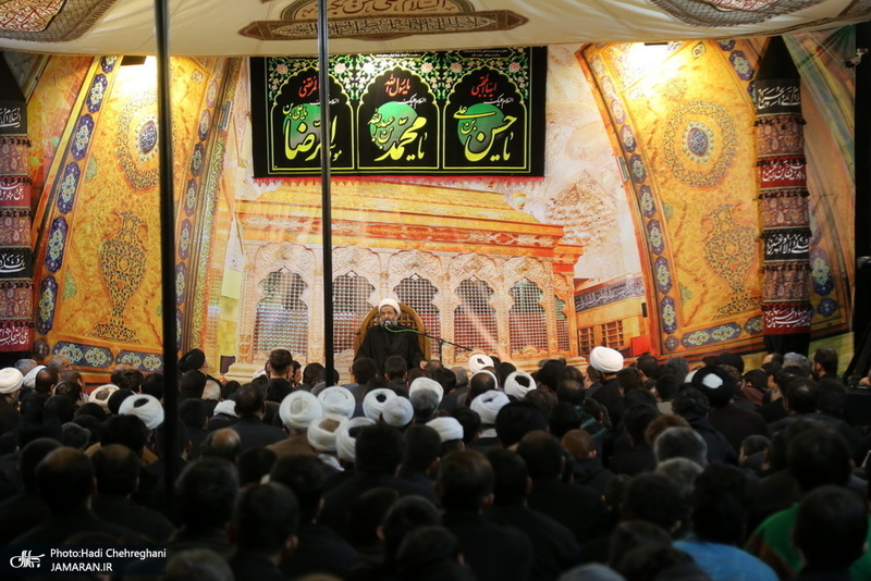 مراسم عزاداری شهادت امام رضا(ع) در بیوت مراجع عظام تقلید