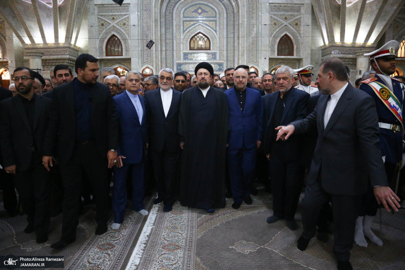 مراسم تجدید میثاق مجلس شورای اسلامی