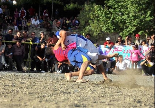 جشنواره بازی های بومی و محلی در کرمانشاه آغاز شد