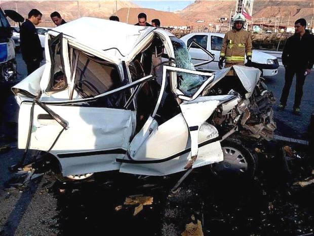 تصادف در اندیکای خوزستان پنج کشته بر جای گذاشت