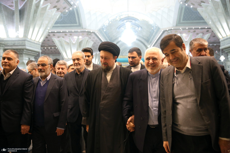 حاشیه تجدیدمیثاق رئیس جمهور و اعضای دولت با آرمان‌های بنیانگذار جمهوری اسلامی ایران