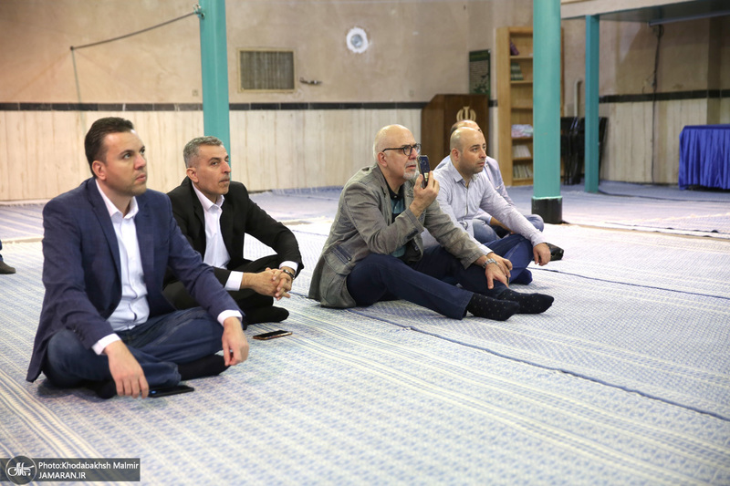 بازدید مدیران ارشد وزارتخانه های سوریه از بیت امام خمینی در جماران