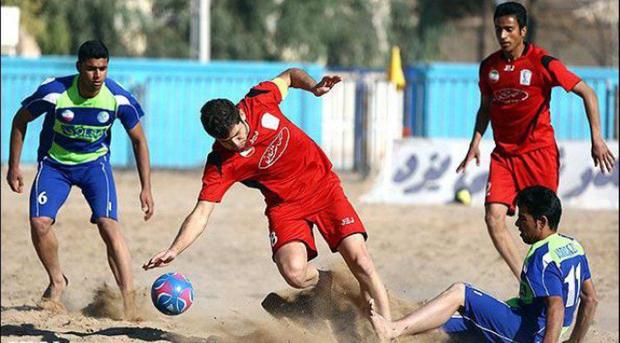 مسابقات فوتبال ساحلی گروه دوم لیگ جوانان کشور در یزد آغاز شد