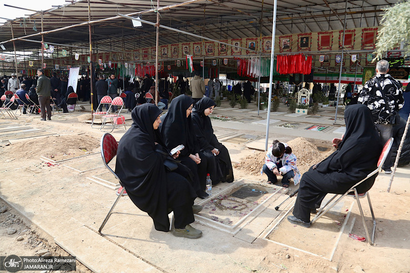 حال و هوای بهشت زهرا (س) در تهران