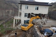 ۸ مورد ساخت‌ و ساز غیرمجاز در لواسان بزرگ تخریب شد