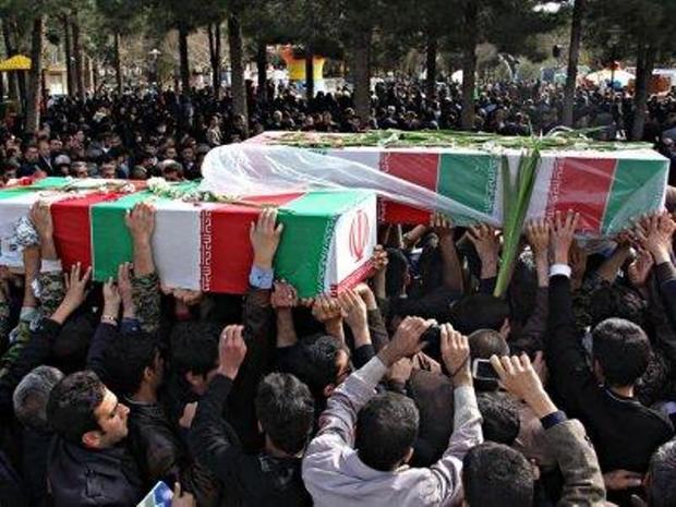 پیکر مطهر 2 شهید دفاع مقدس در مشهد تشییع شد