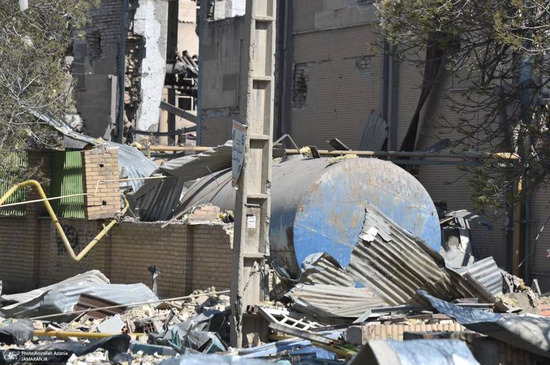 حمله آمریکایی_صهیونی به ورزشگاه شهیدان نصیری منطقه ۱۸ تهران