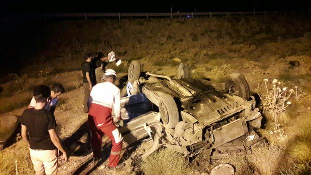 سقوط خودرو به دره در الموت، سه کشته برجای گذاشت