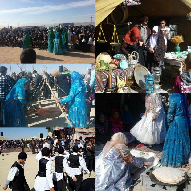 جشنواره روستایی و عشایری در مروست خاتم برگزار شد