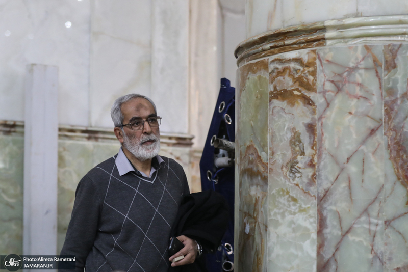 مراسم نماز جمعه در حرم امام خمینی (ره) - سردار نجات