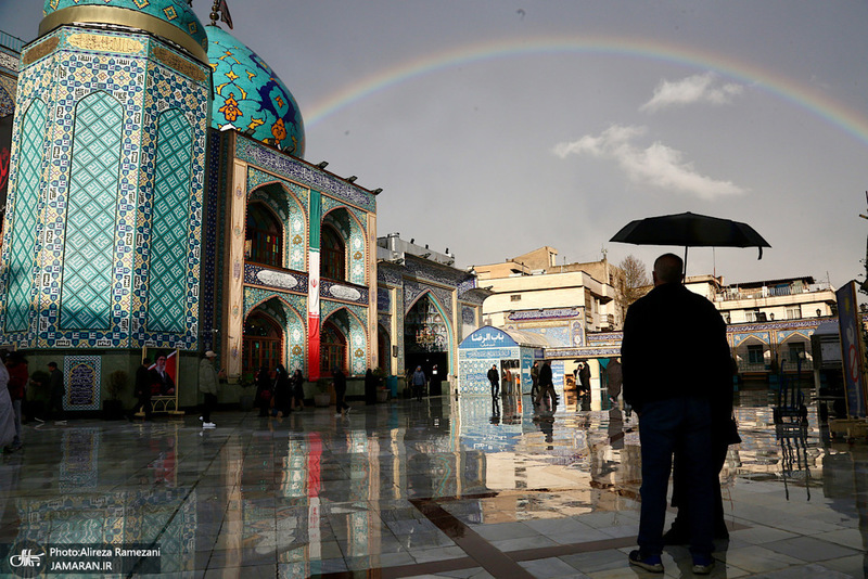 مراسم تحويل سال در امام زاده صالح (ع)