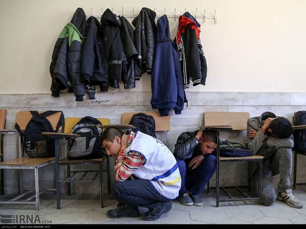 مانور زلزله در مدارس خراسان شمالی برگزار شد