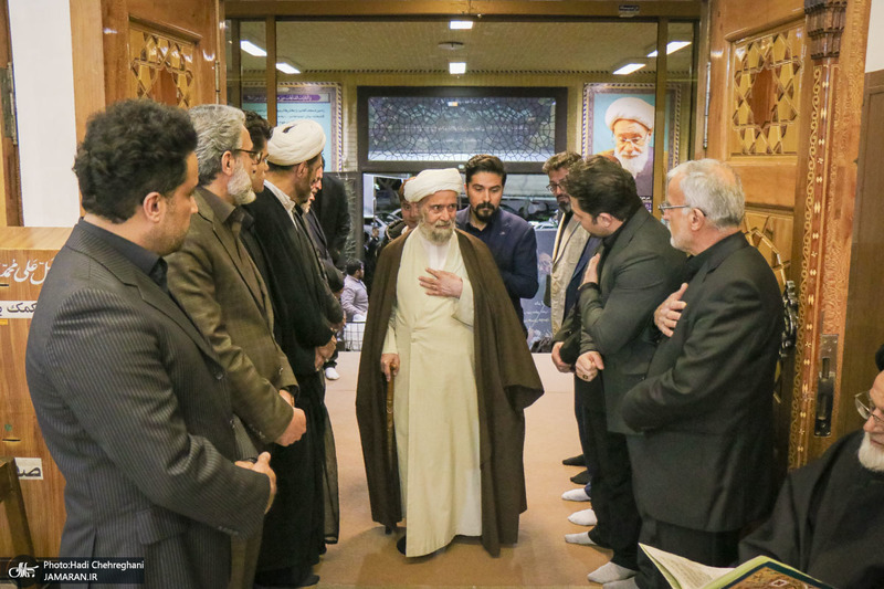 مراسم بزرگداشت آیت موسوی تبریزی در قم