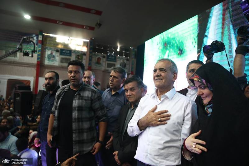 سفر انتخاباتی مسعود پزشکیان به مشهد مقدس