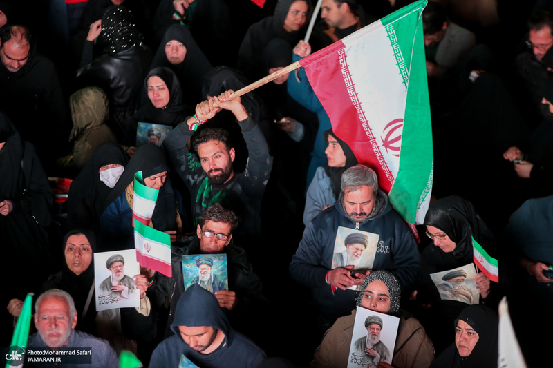 اجتماع حمایت از رزمندگان در مقابله با دشمن آمریکایی - صهیونی در پرند-۱