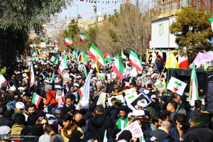 راهپیمایی باشکوه 22 بهمن در قم
