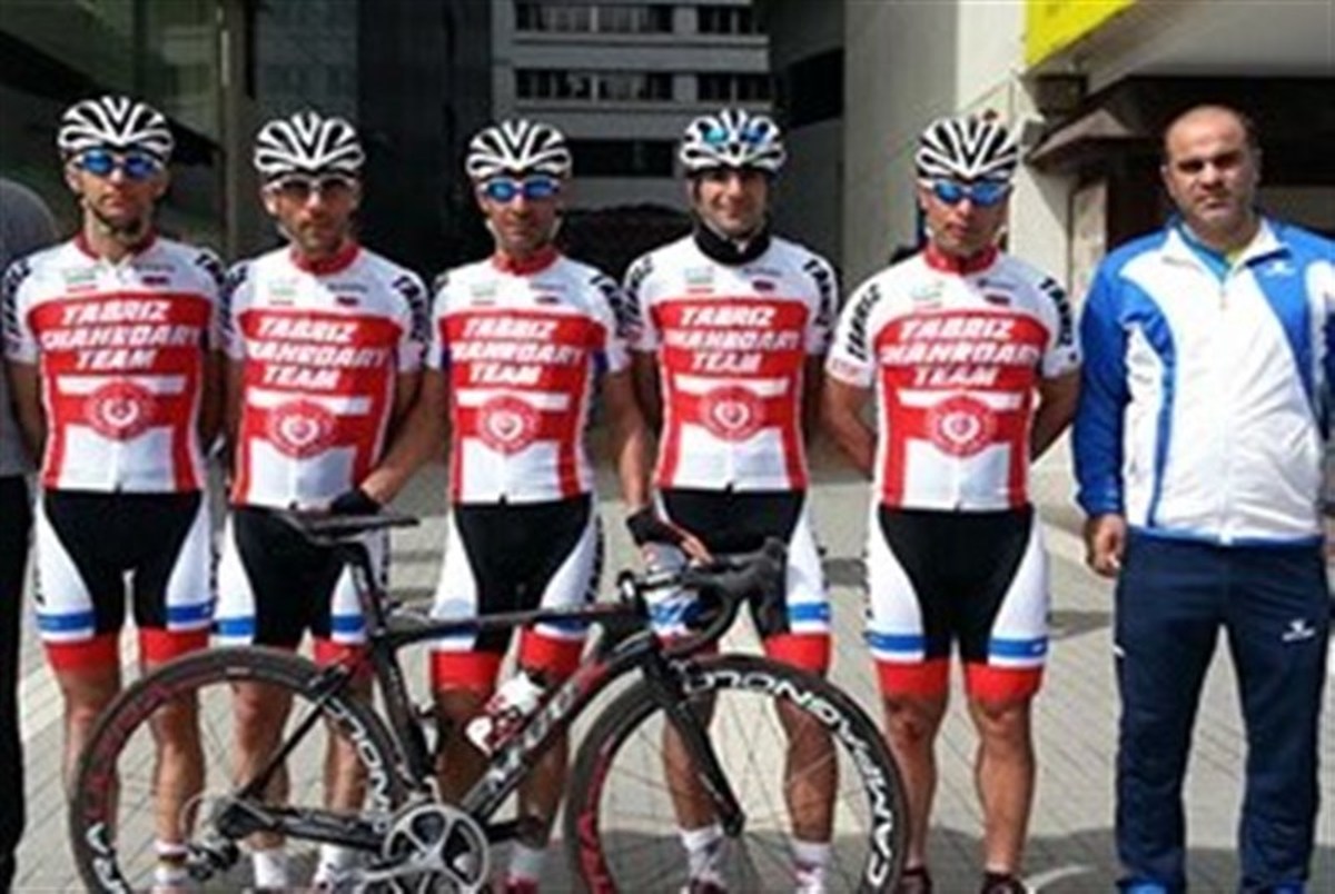 عنوان سومی تیم شهرداری تبریز در تور دوچرخه‌سواری ژاپن