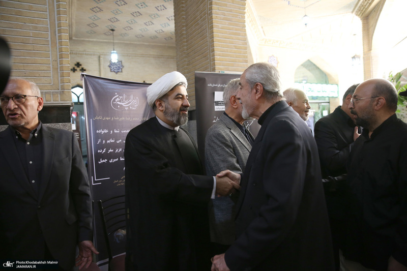 مراسم یادبود حاجیه خانم خدیجه خاتمی در مسجد امیرالمومنین (ع) -1