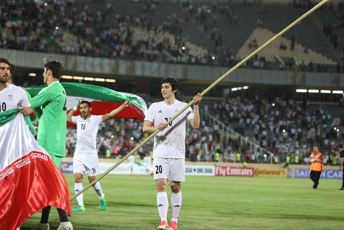 رنگ پیراهن تیم های ملی ایران و کره مشخص شد