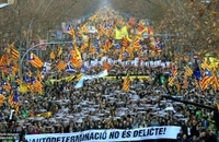 تظاهرات بارسلون