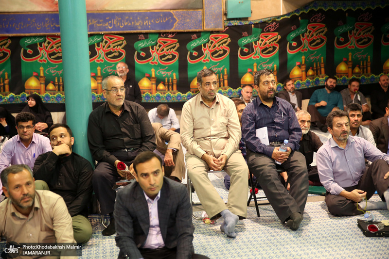 آیین نکوداشت پیشکسوتان دفاع مقدس در حسینیه جماران