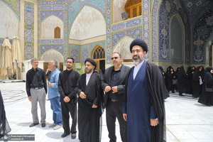 مراسم تشییع و خاکسپاری آیت الله حسن صانعی (ره) در قم