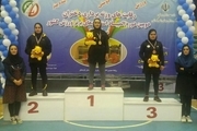 دختران وزنه بردار کرمانشاهی ۲ مدال نقره از المپیاد کشوری کسب کردند