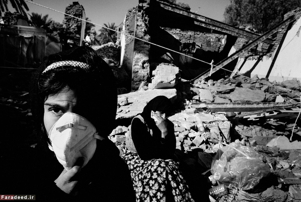 زلزله بم به روایت عکاس دانمارکی + تصاویر