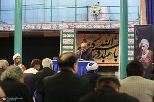 مراسم بزرگداشت آیت الله حسن صانعی (ره) در حسینیه جماران -2