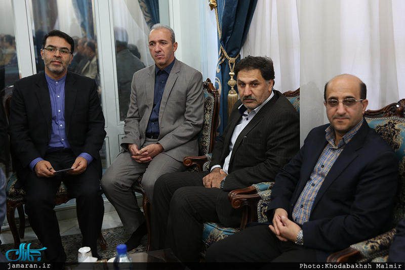 دیدار اعضای هیات مدیره مناطق گازرسانی شهر تهران با سید حسن خمینی