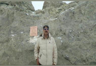 اولین نابینای مطلق به قله دماوند صعود کرد+ تصاویر

