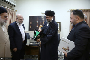 دیدار آصف لقمان قاضی، مدیر امور بین‌الملل جماعت اسلامی پاکستان با سید حسن خمینی