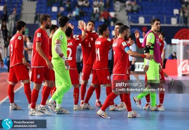 فوتسال ایران در رنک 5 جهان