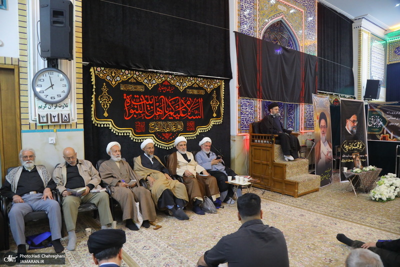 مراسم بزرگداشت آیت الله سید حسین موسوی تبریزی (ره)