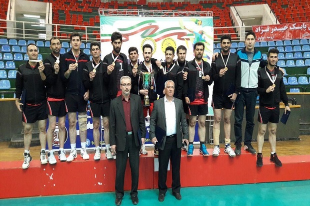آذربایجان غربی قهرمان مسابقات والیبال مردان کارمند کشور شد
